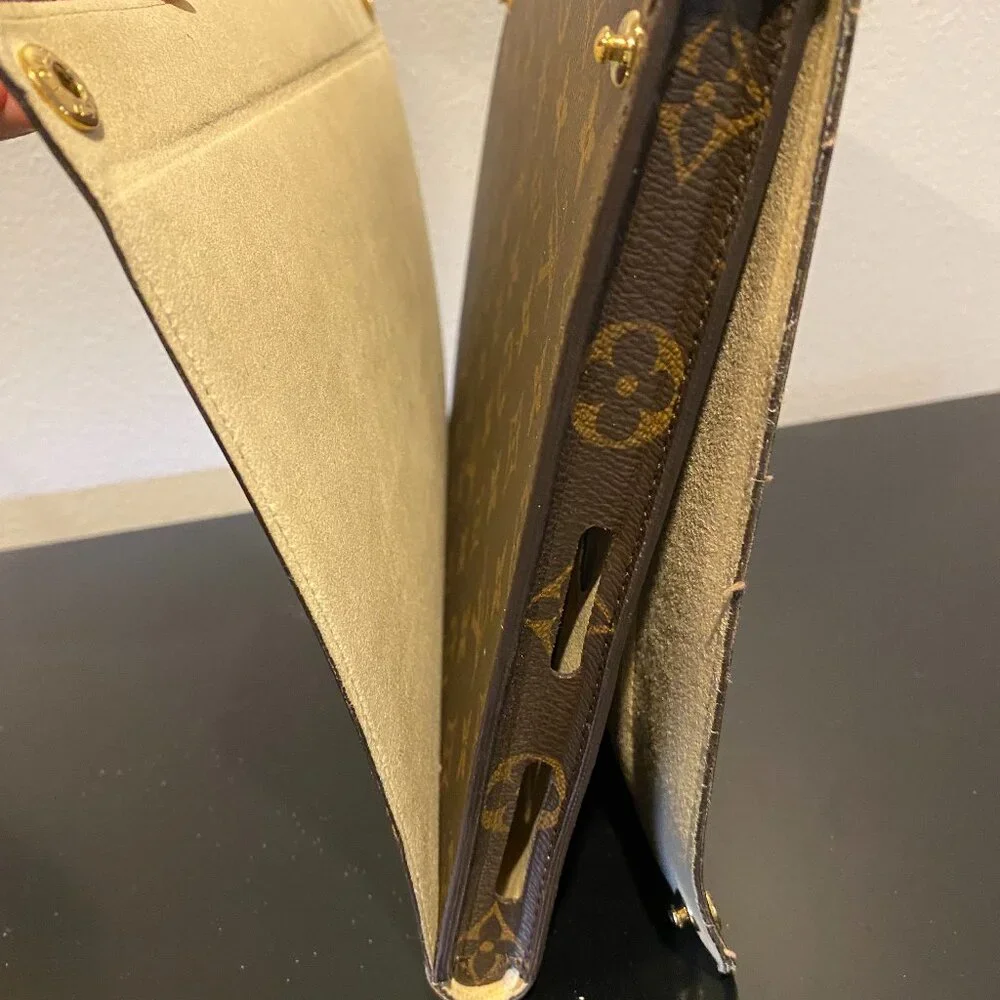 Louis Vuitton Monogram Tablet Case - Brown and Gold